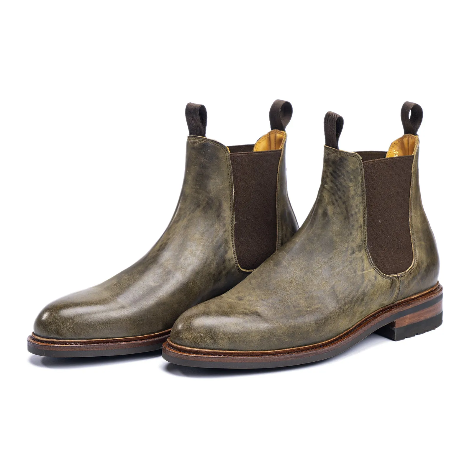 116080 - CAPER GREEN WAXY SHELL CORDOVAN - E (ULTRAFLEX SYSTEM)