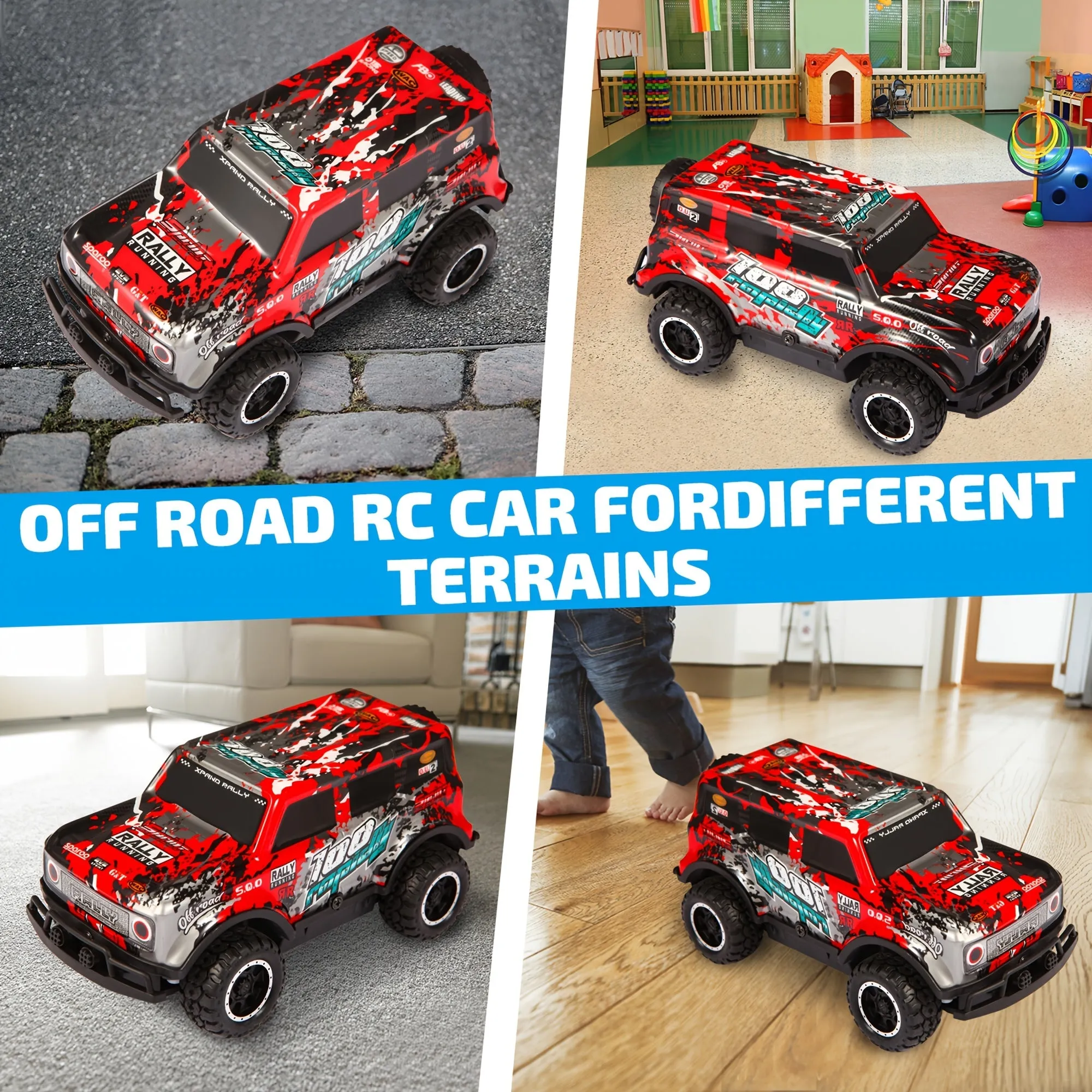 24GHz LED RC Car Perfect Boys and Girls Gift