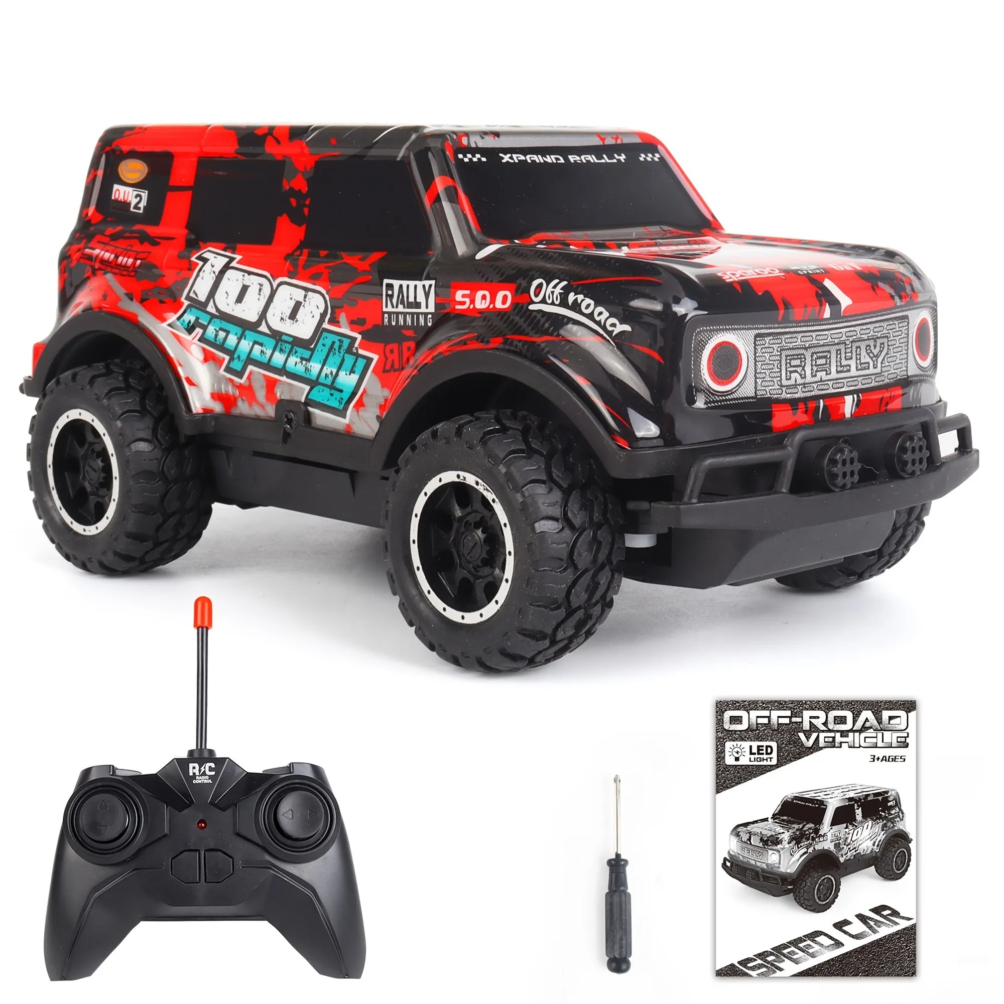 24GHz LED RC Car Perfect Boys and Girls Gift