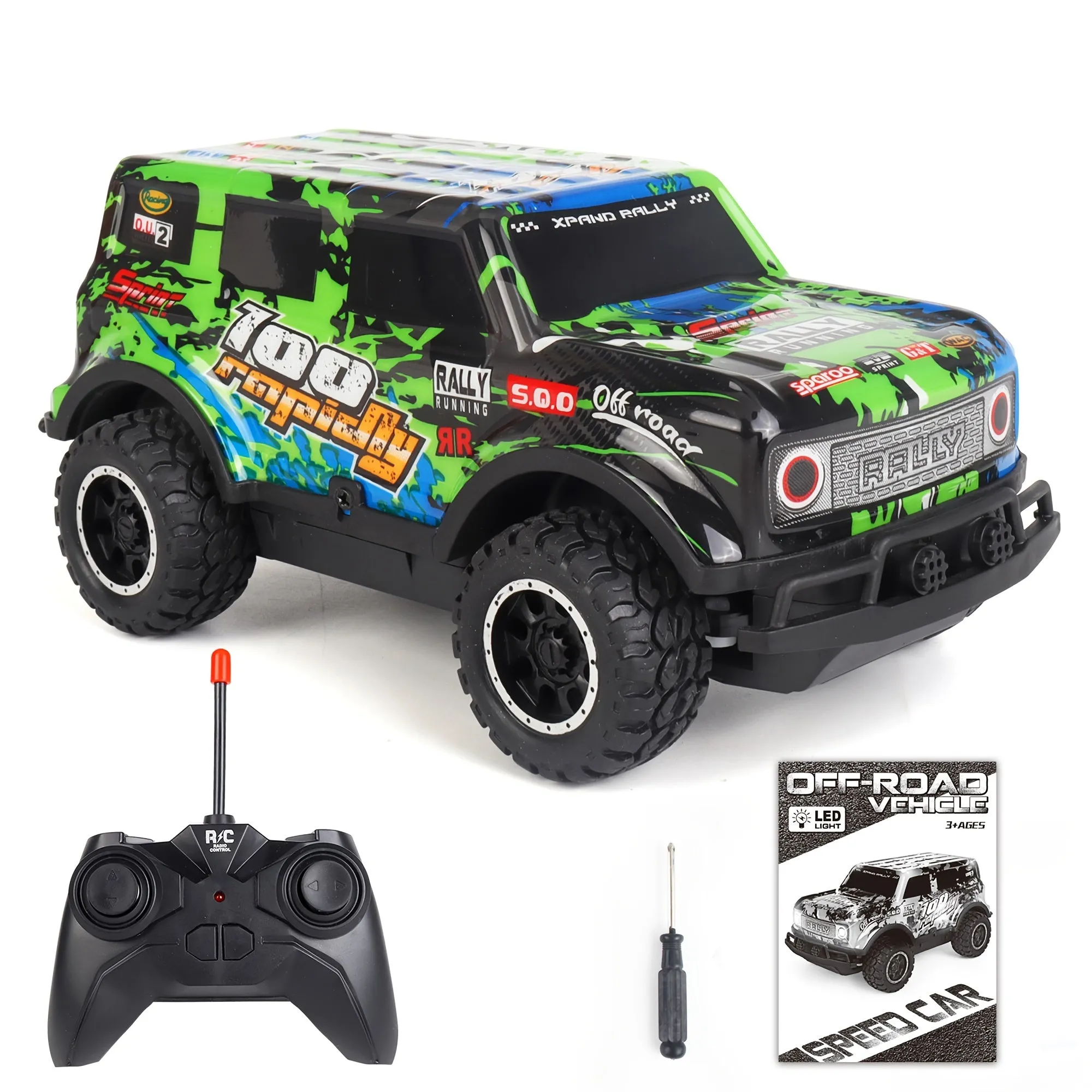 24GHz LED RC Car Perfect Boys and Girls Gift