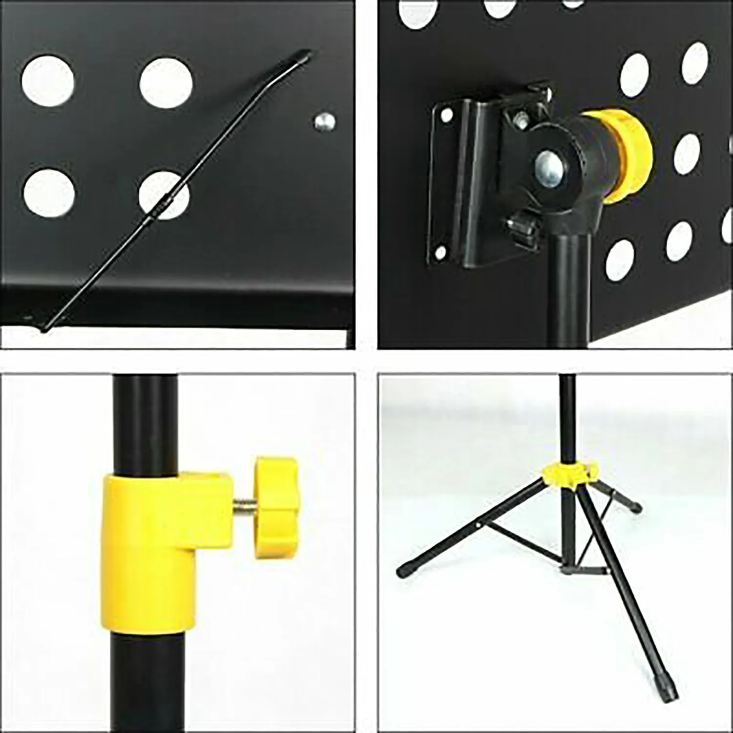 5 Core Sheet Music Stand Professional Folding Adjustable Portable