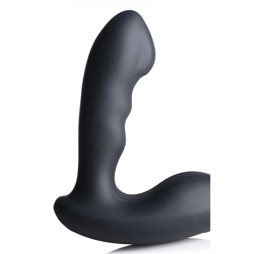 7X P-Strap Milking and Vibrating Prostate Stimulator with Cock and Ball Harness