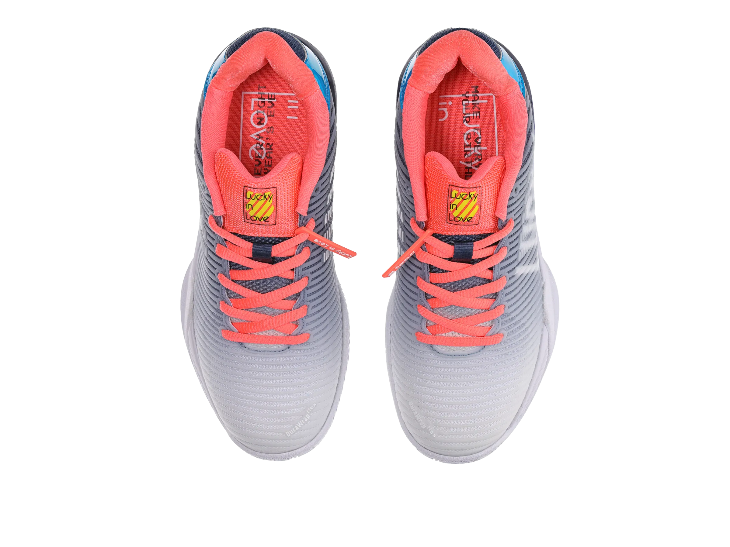 97382-494-M | HYPERCOURT EXPRESS 2  LUCKY IN LOVE | DARK DENIM/WHITE/CORAL