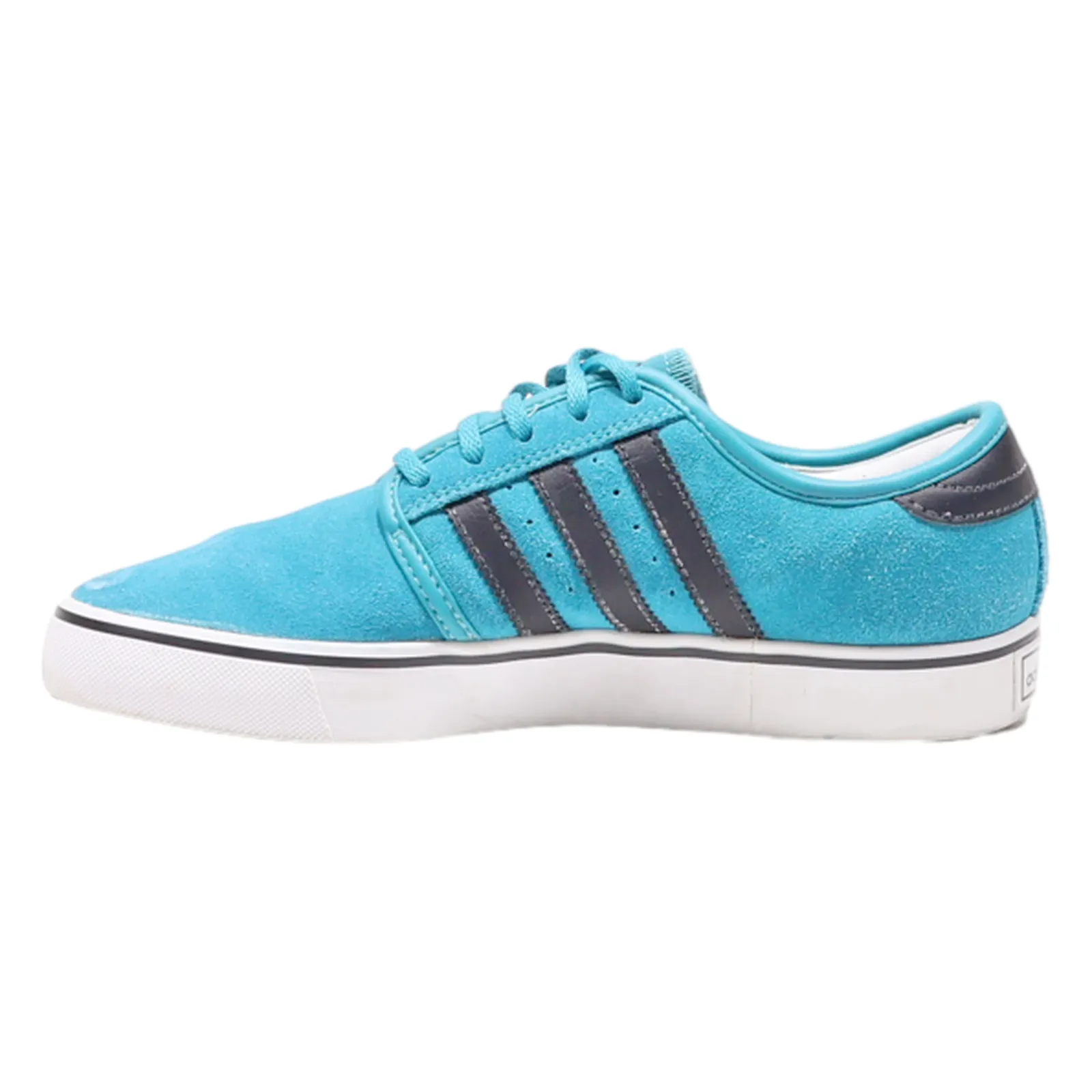 ADIDAS Court Sneaker Trainers Blue Suede Womens UK 4.5