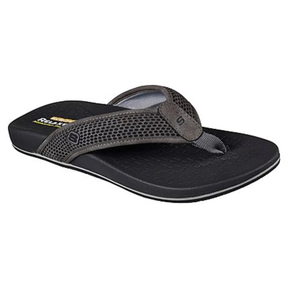 Adidas Men's Pelem-Emiro Slipper (Charcoal)