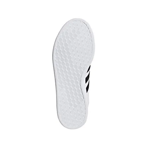 adidas Women's Grand Court, Black/White, 8 M US