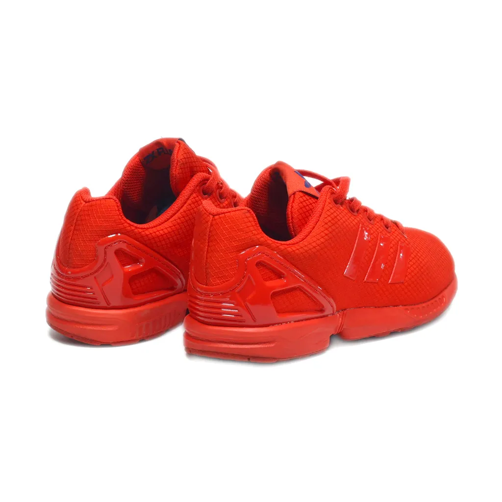 Adidas Zx Flux Torsion Sport Shoes Leather Red Colour For Kids
