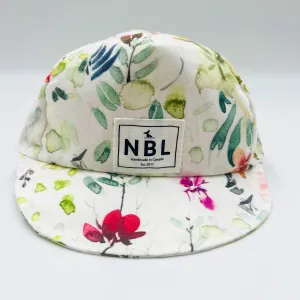 Adult Baseball Cap (Watercolor Flowers)