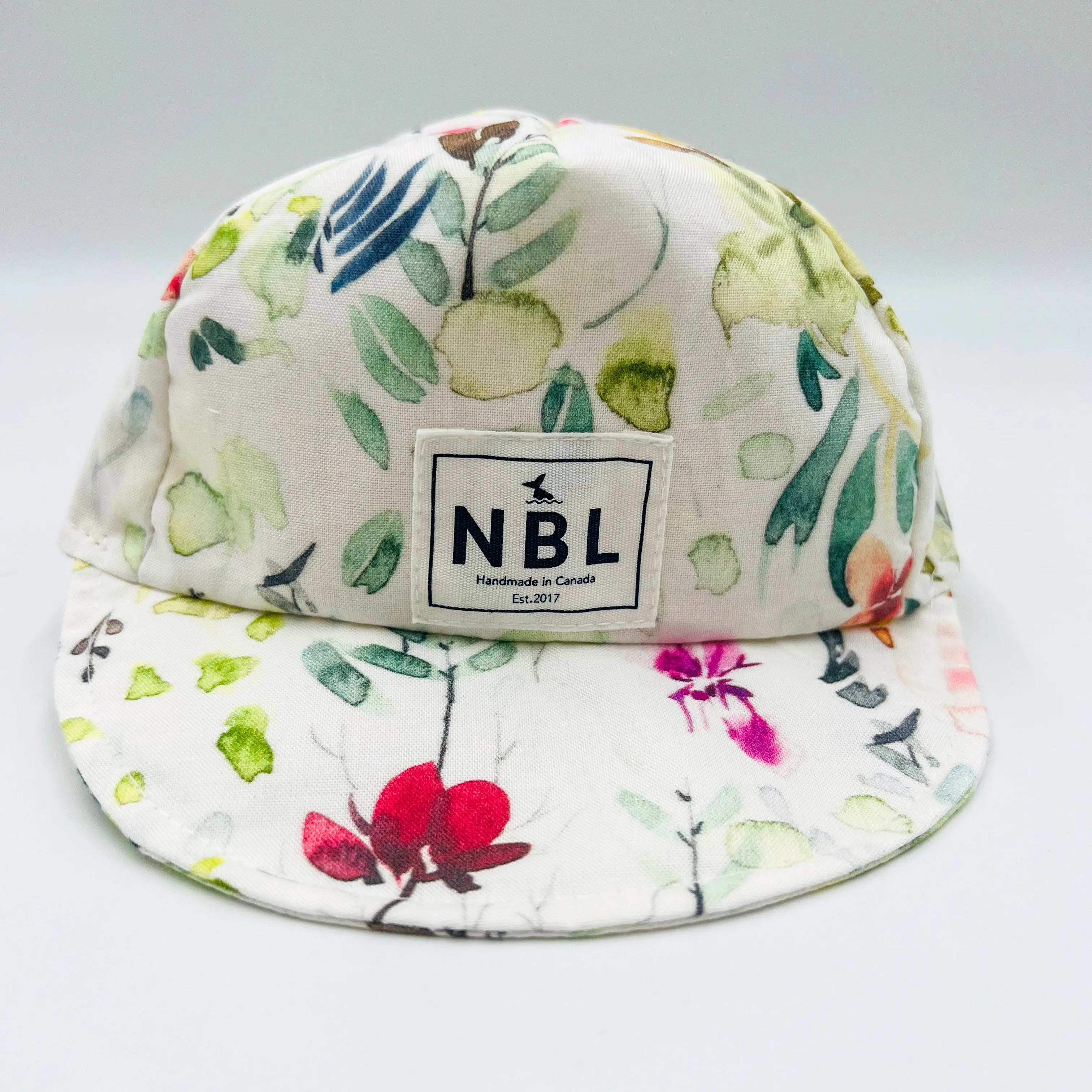 Adult Baseball Cap (Watercolor Flowers)
