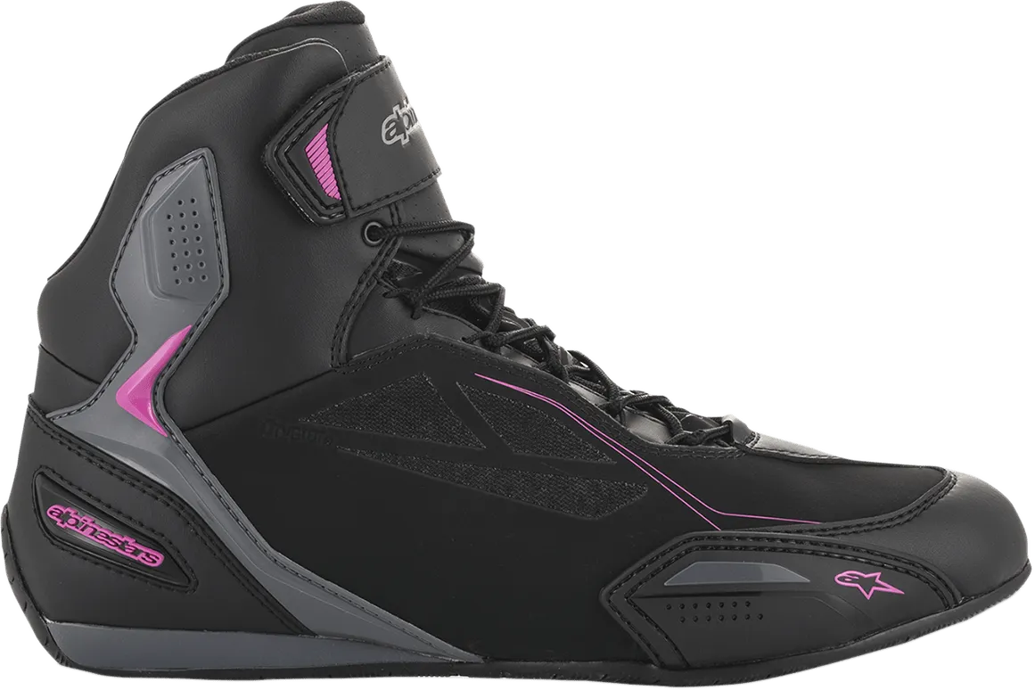 ALPINESTARS Faster-3 Drystar? Shoes - Black/Gray/Pink - US 10 25409191139-10