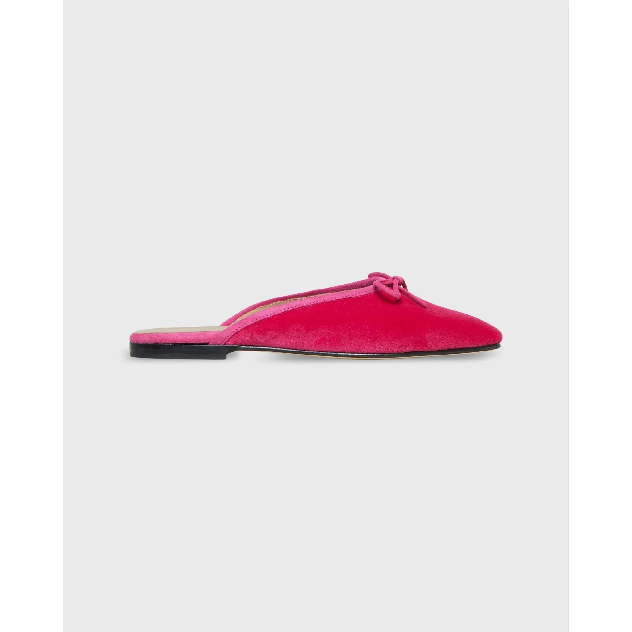Ann Mashburn Joy Mule in Pink Velvet