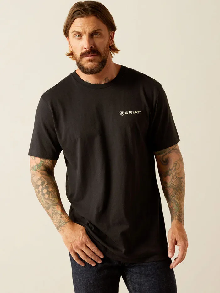Ariat 10054842 Mens Big Sky Freedom T-Shirt Black