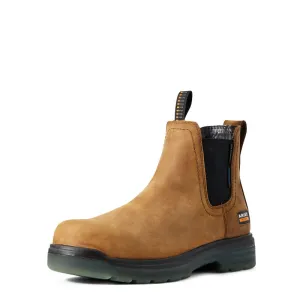 Ariat Men's Turbo Chelsea CSA H2O Carbon Toe Work Boots - Aged Bark