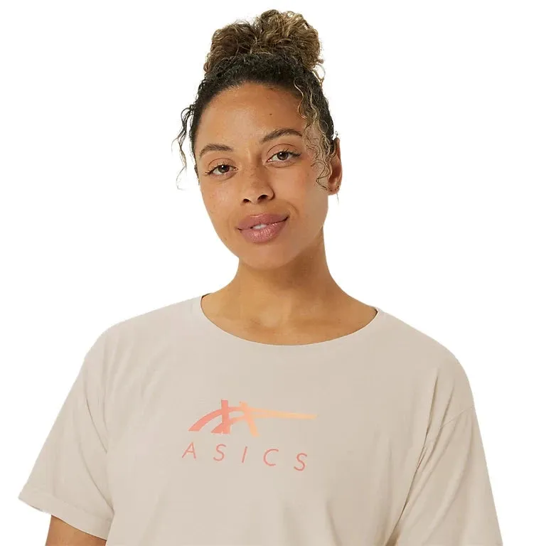 Asics Womens Training Core Relaxed Graphic Tee