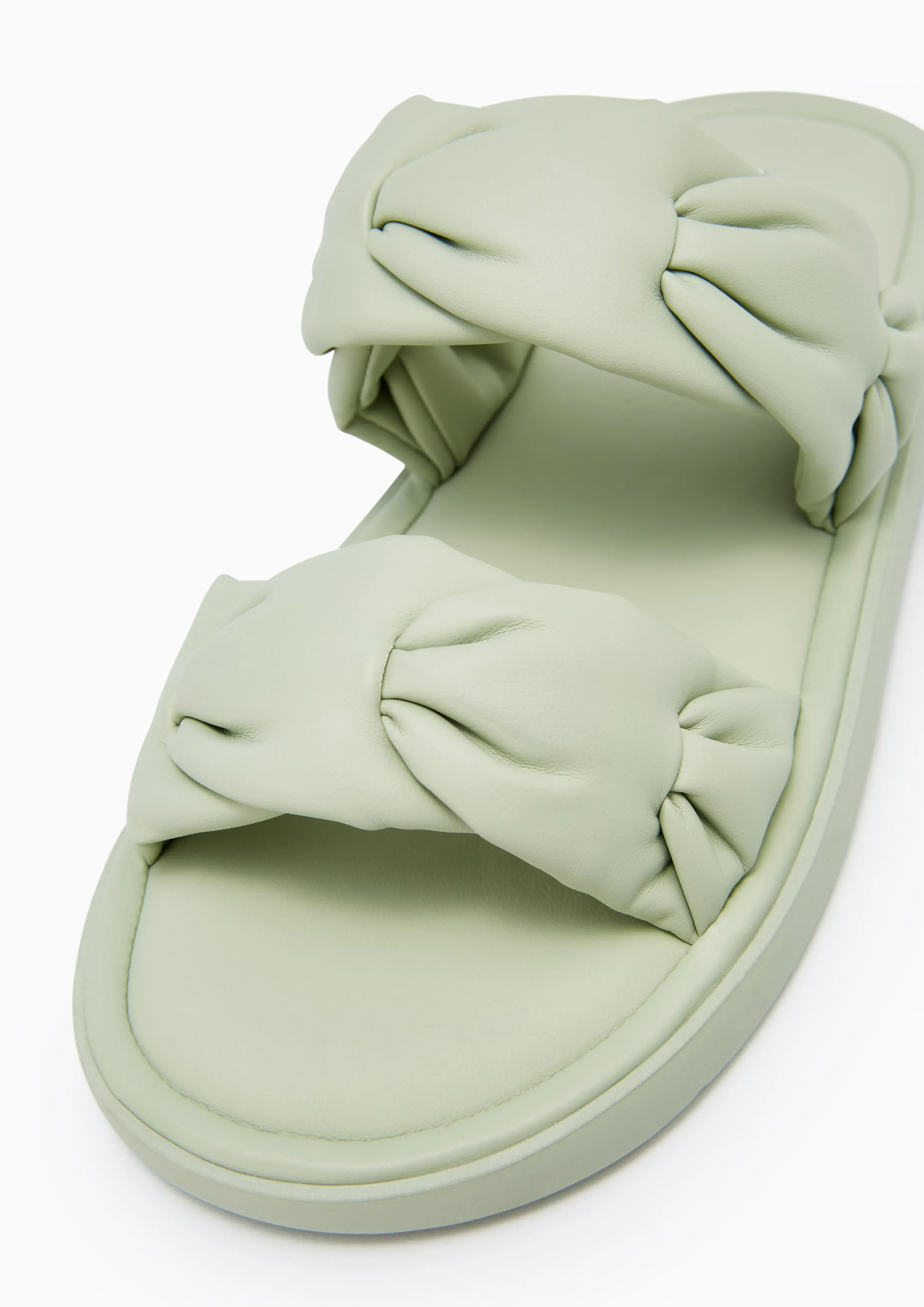 Biscotti Flat Sandals - Green