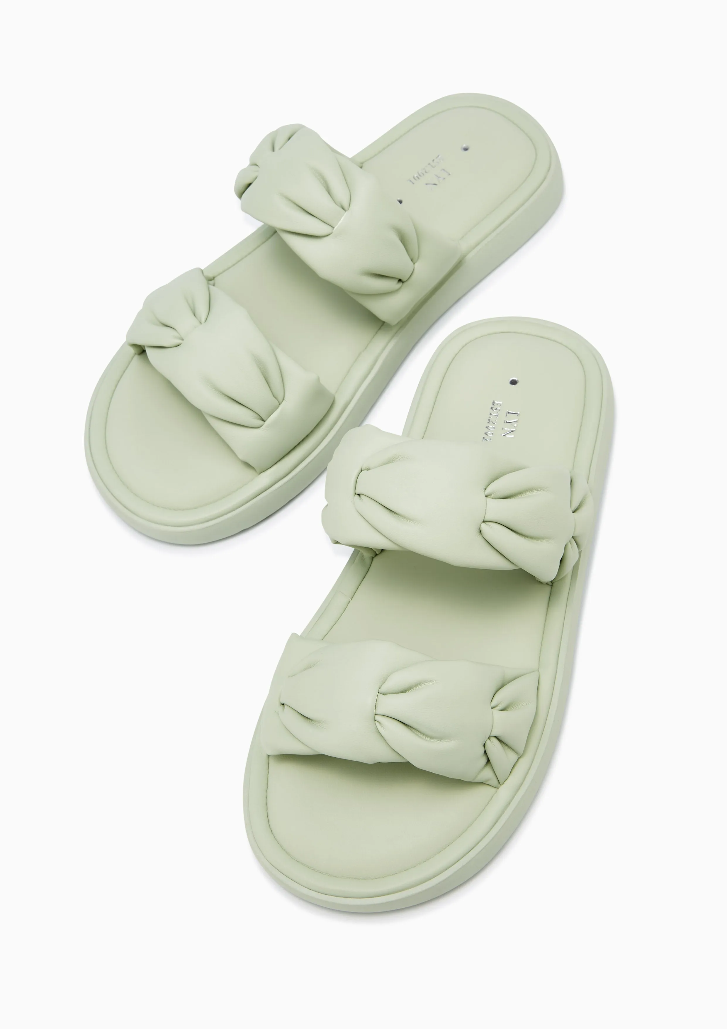 Biscotti Flat Sandals - Green