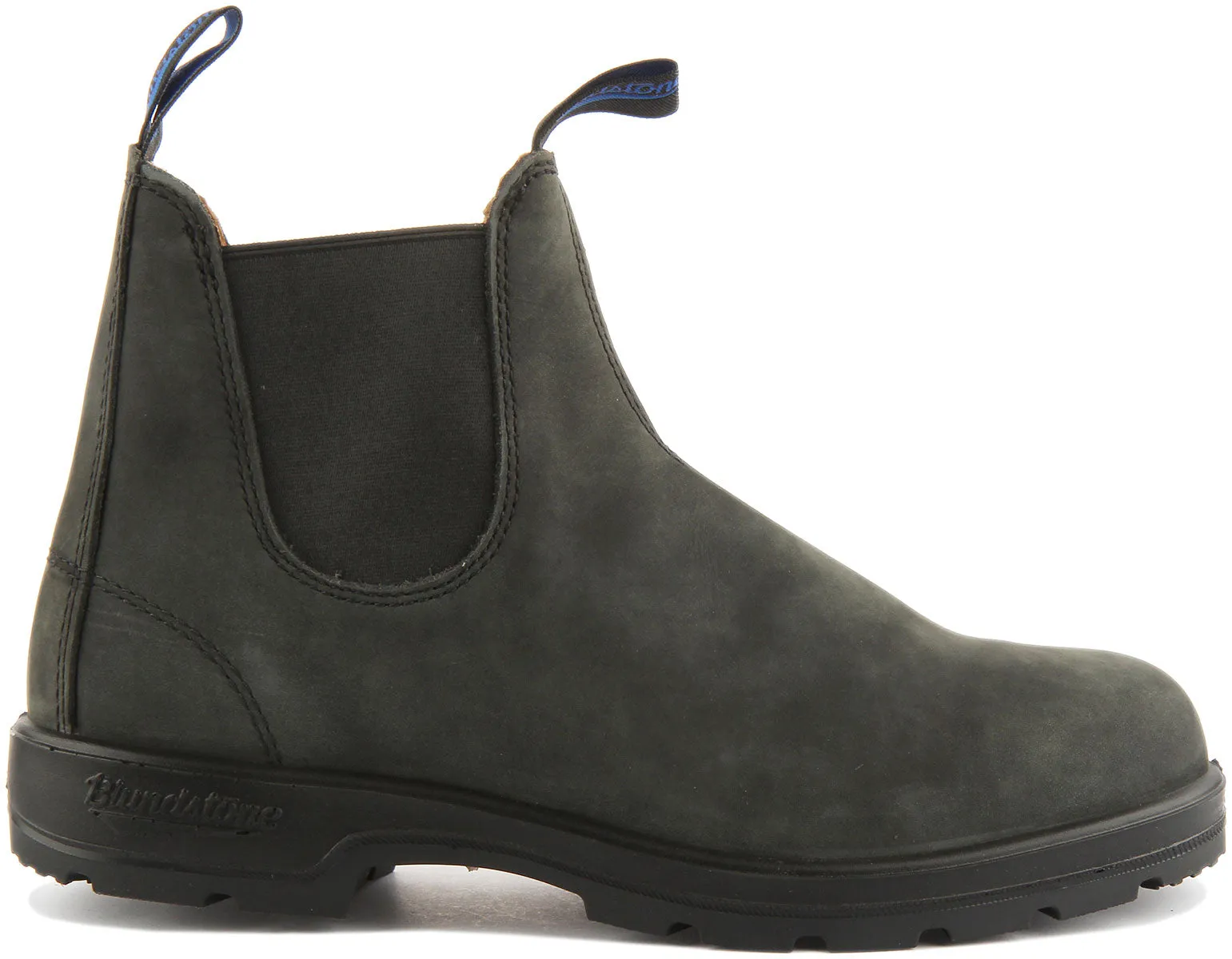 Blundstone 1478 In Rustic Black Chelsea Boots