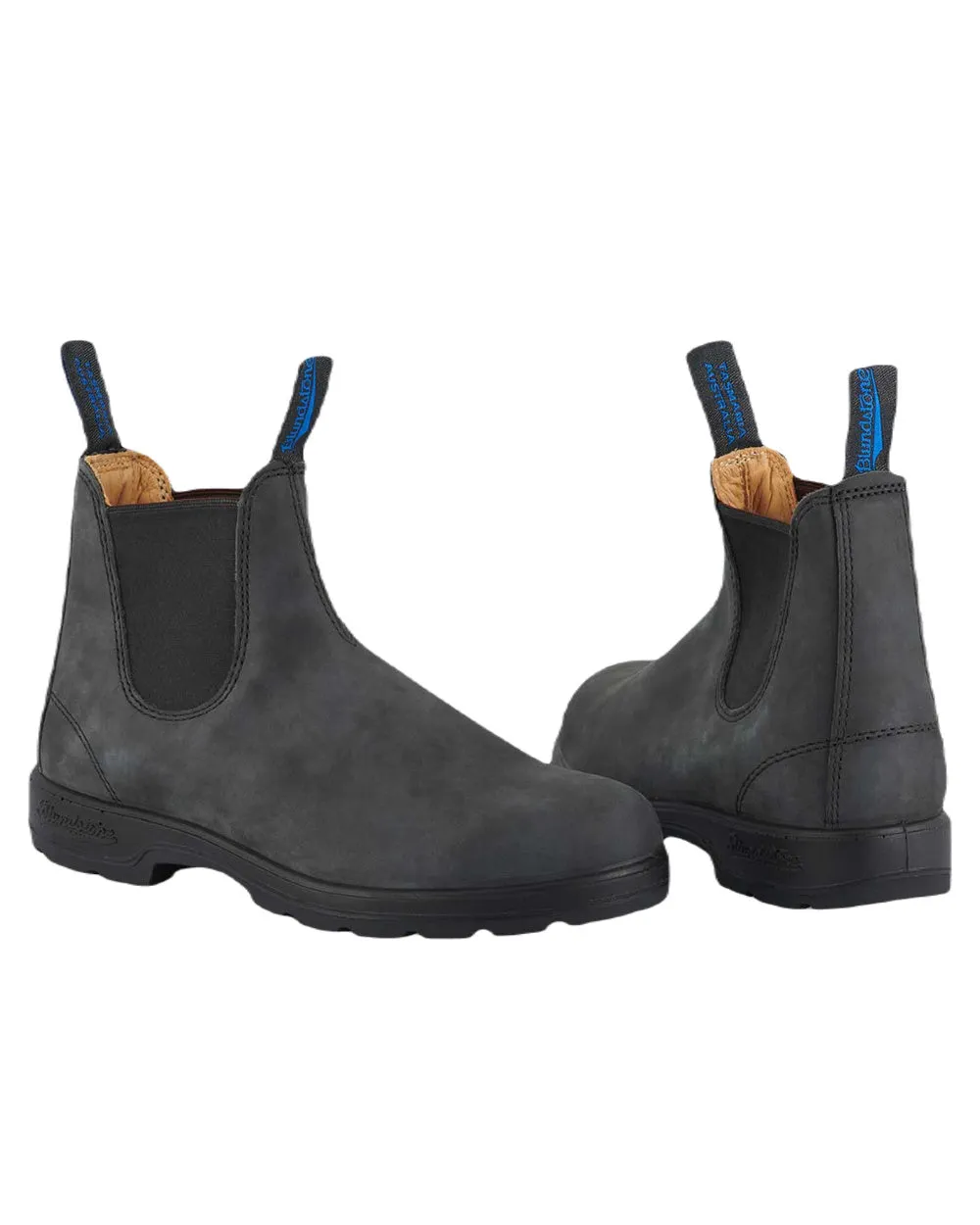 Blundstone 1478 Rustic Black Leather Chelsea Boots