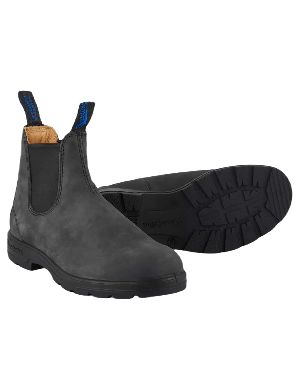 Blundstone 1478 Rustic Black Leather Chelsea Boots
