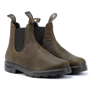 Blundstone Originals Suede Olive Boots