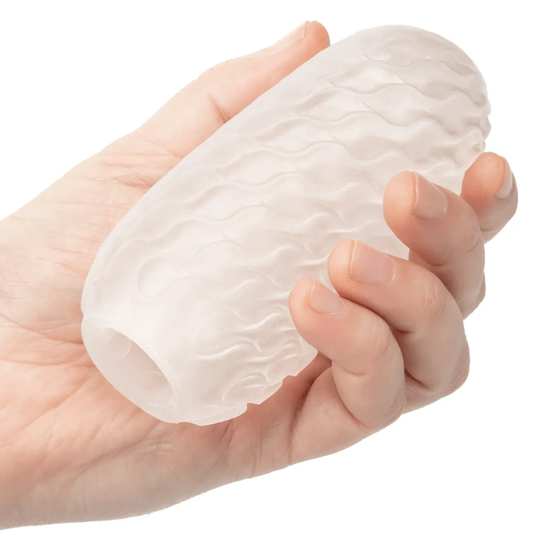Boundless Discreet Reversible Nubby Penis Stroker (2 Sensations in 1)