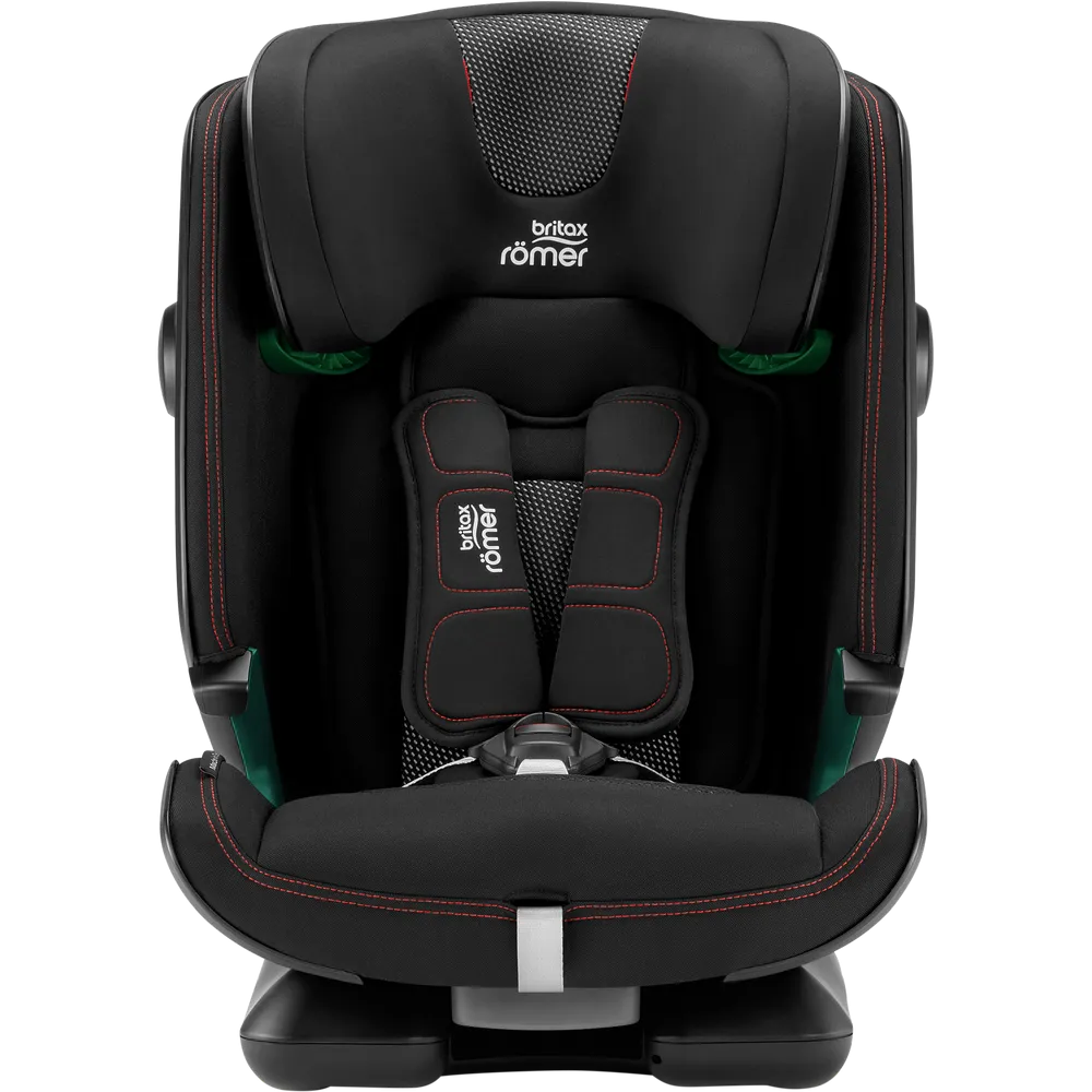 Britax Advansafix i-Size BR Cool Flow Car Seat - Black (15m-12yrs)