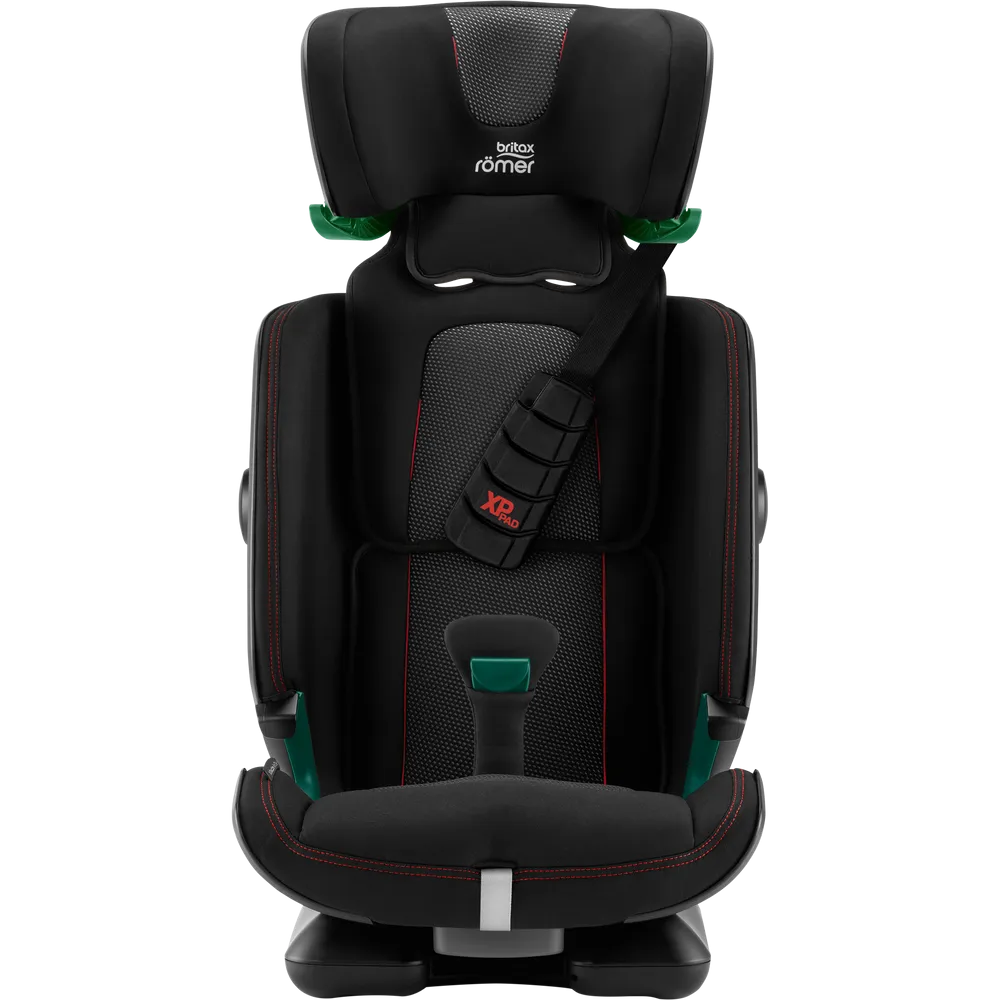 Britax Advansafix i-Size BR Cool Flow Car Seat - Black (15m-12yrs)