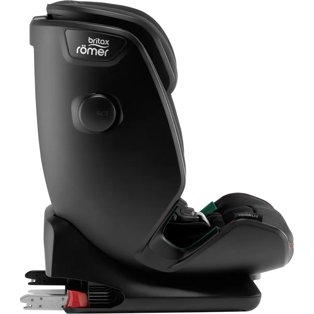 Britax Advansafix i-Size BR Cool Flow Car Seat - Black (15m-12yrs)