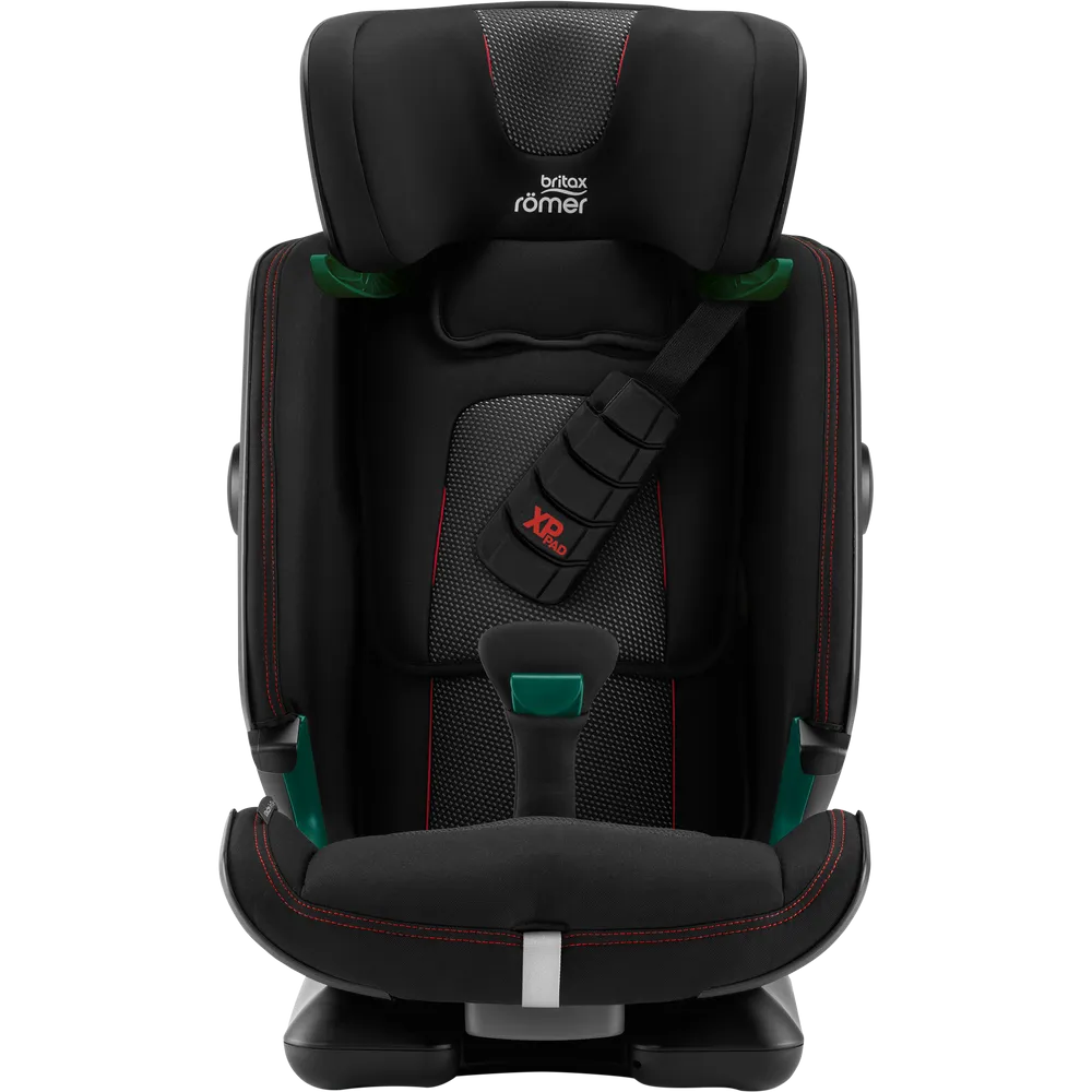 Britax Advansafix i-Size BR Cool Flow Car Seat - Black (15m-12yrs)