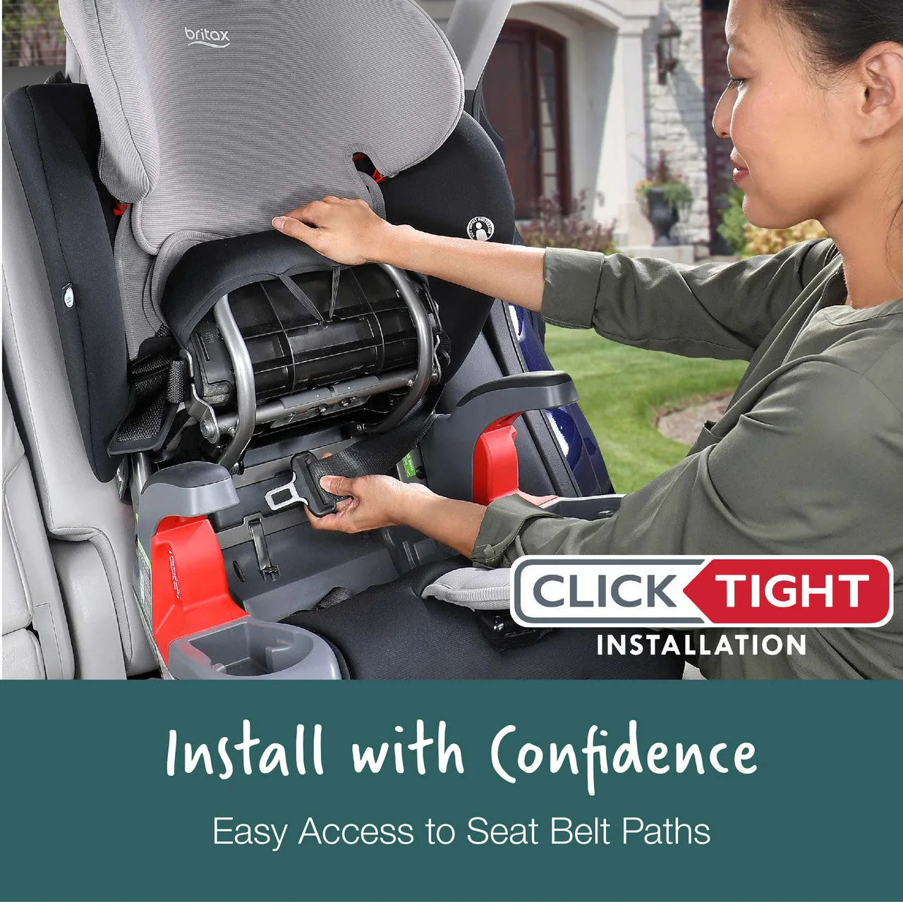 Britax Grow with You ClickTight - Green Contour