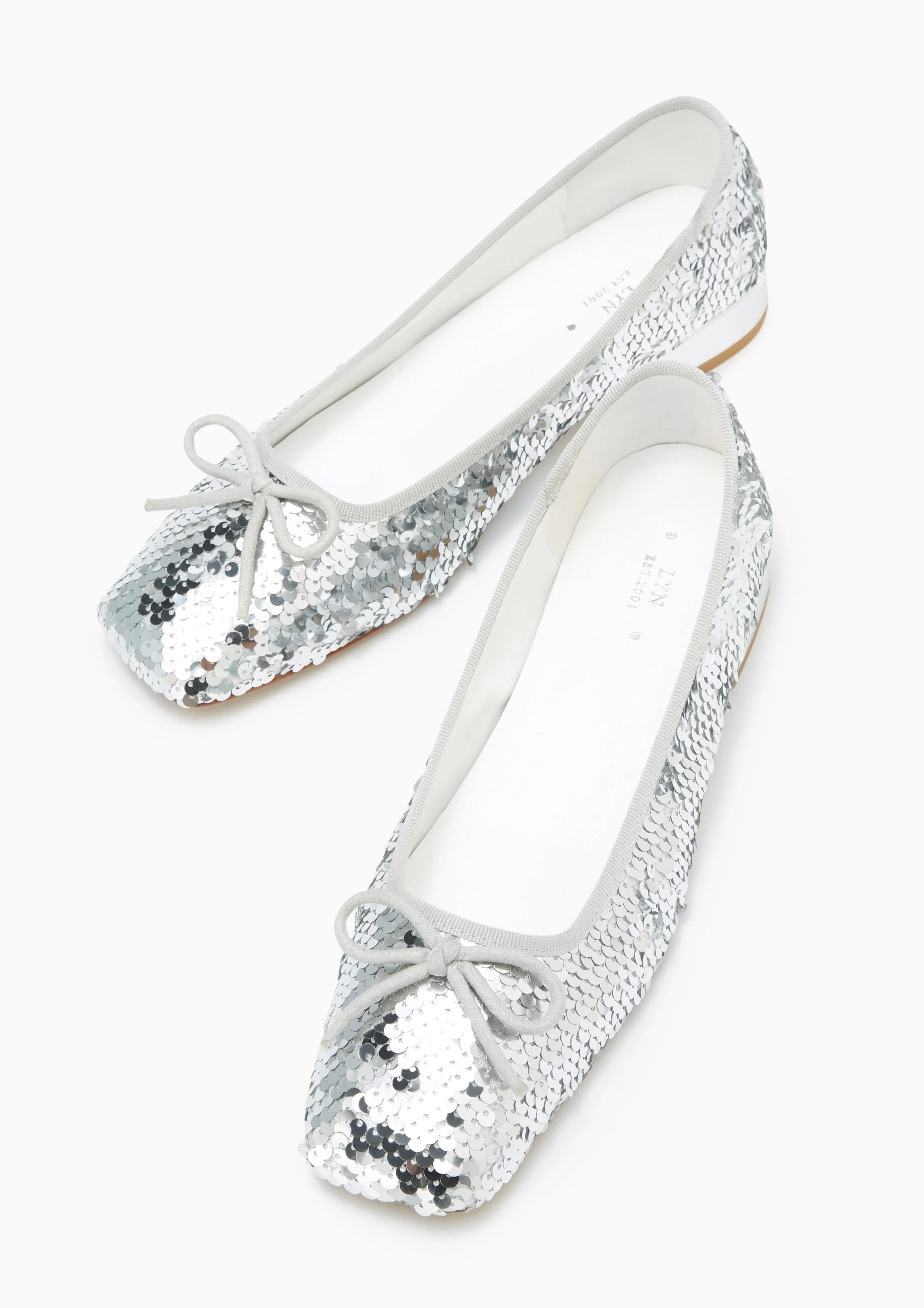 Brittany Flats And Sandals - Silver