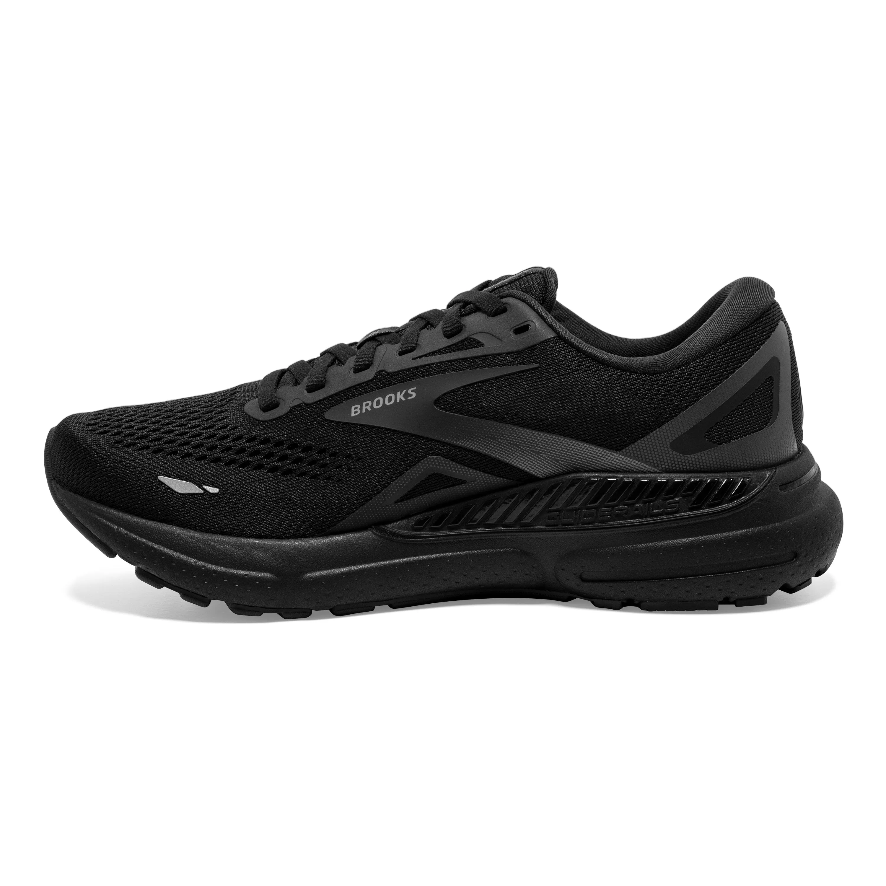 Brooks Mens Trainer Adrenaline GTS 23 Wide Fit Black/Black/Ebony
