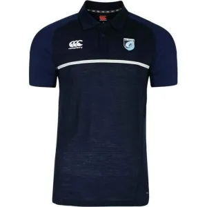 Canterbury Cardiff Blues Dry Polo Mens Navy