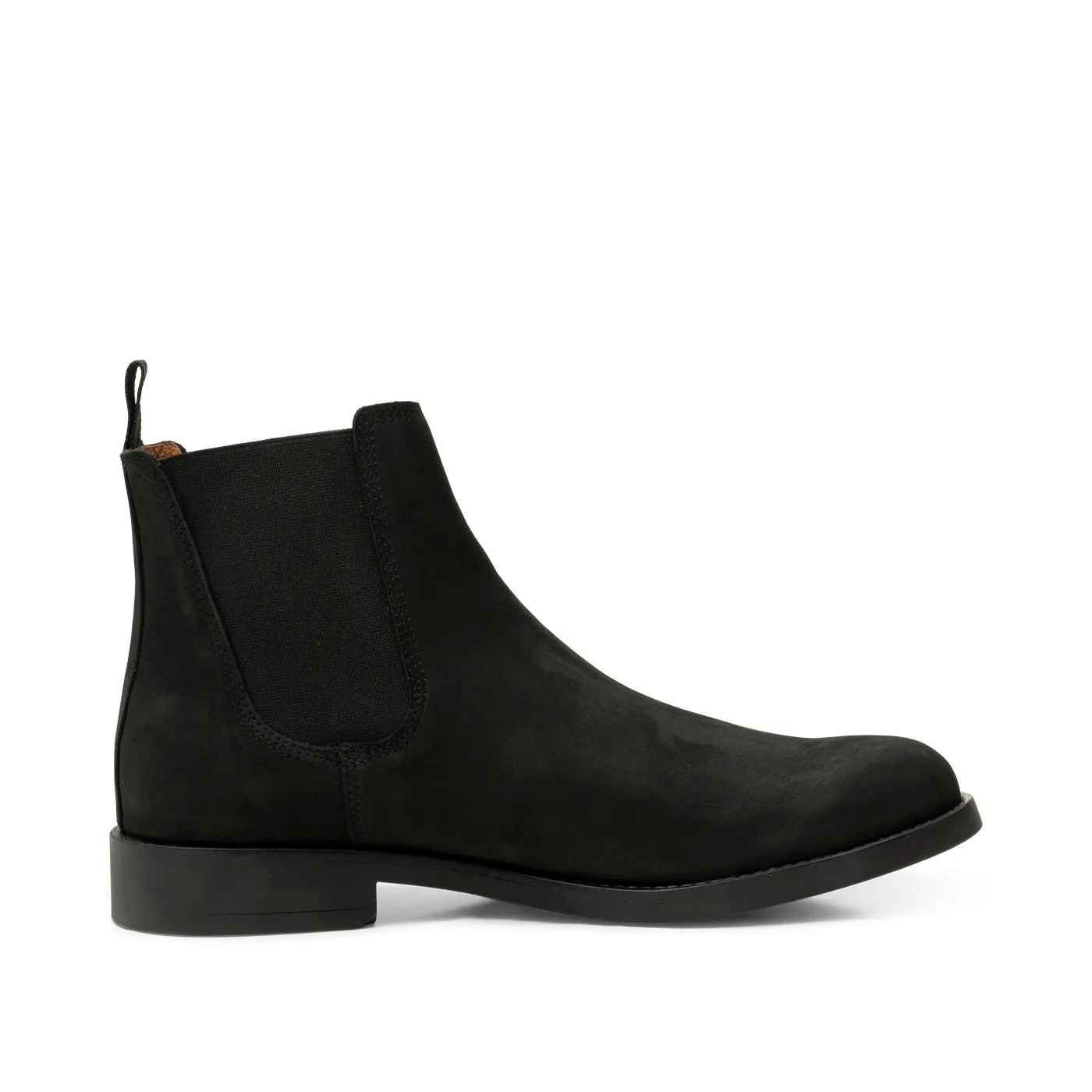 Charles chelsea støvle læder - BLACK
