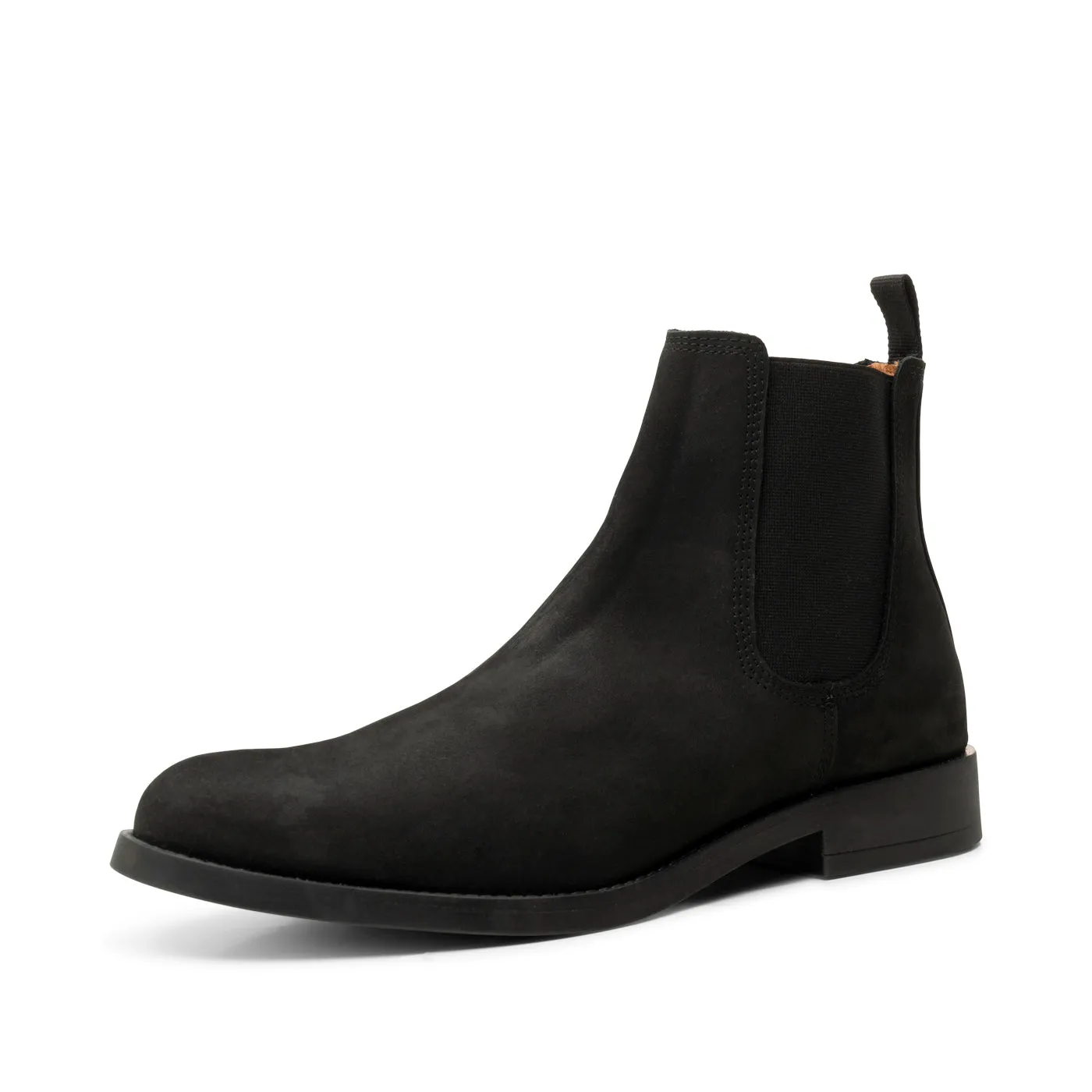 Charles chelsea støvle læder - BLACK