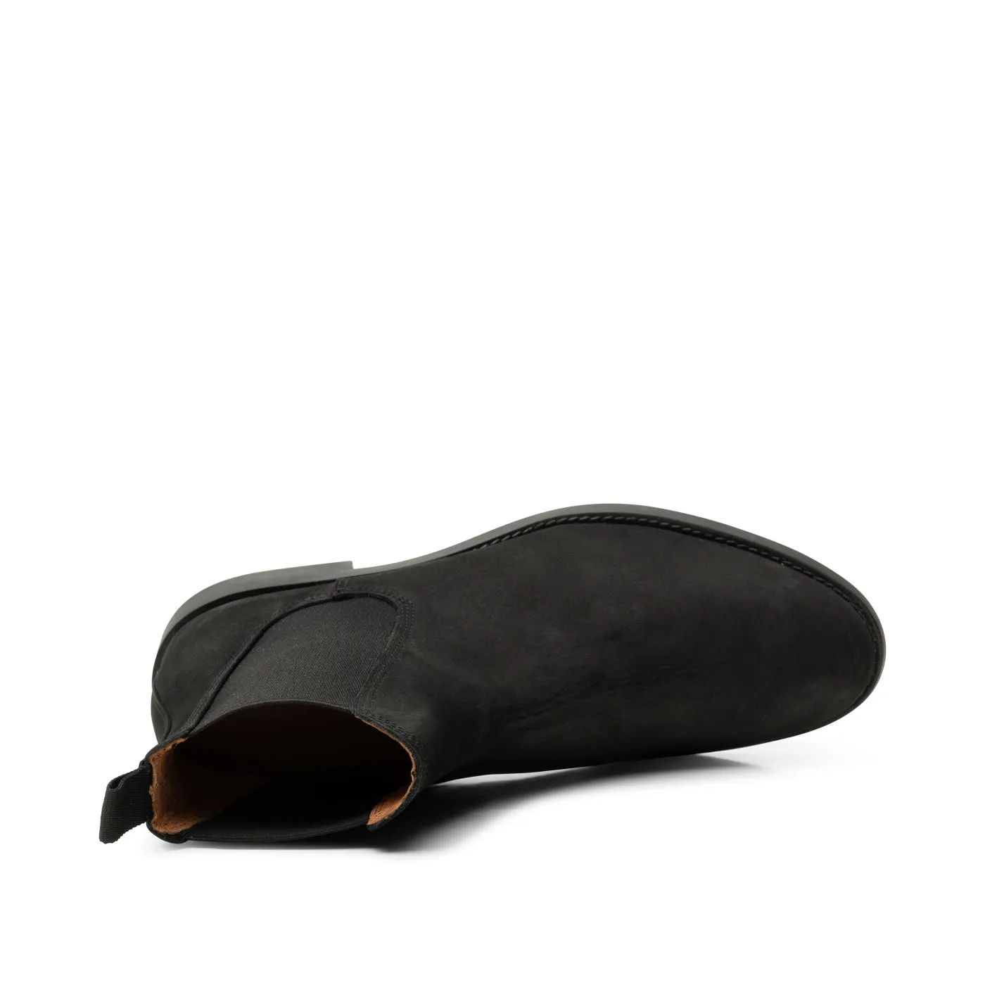Charles chelsea støvle læder - BLACK