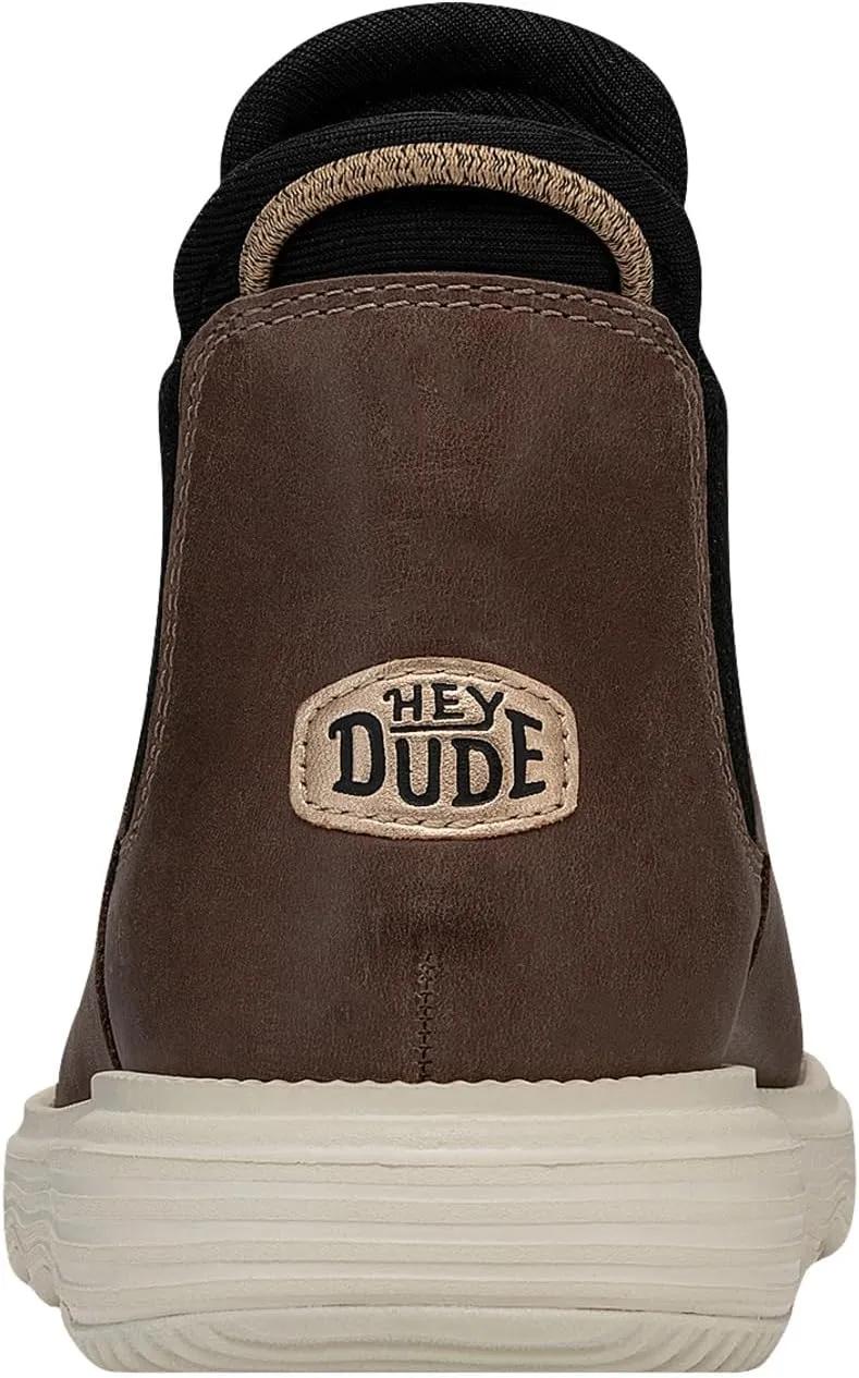 Chelsea Boots Branson Craft Leather Boot Hey Dude, Coffee