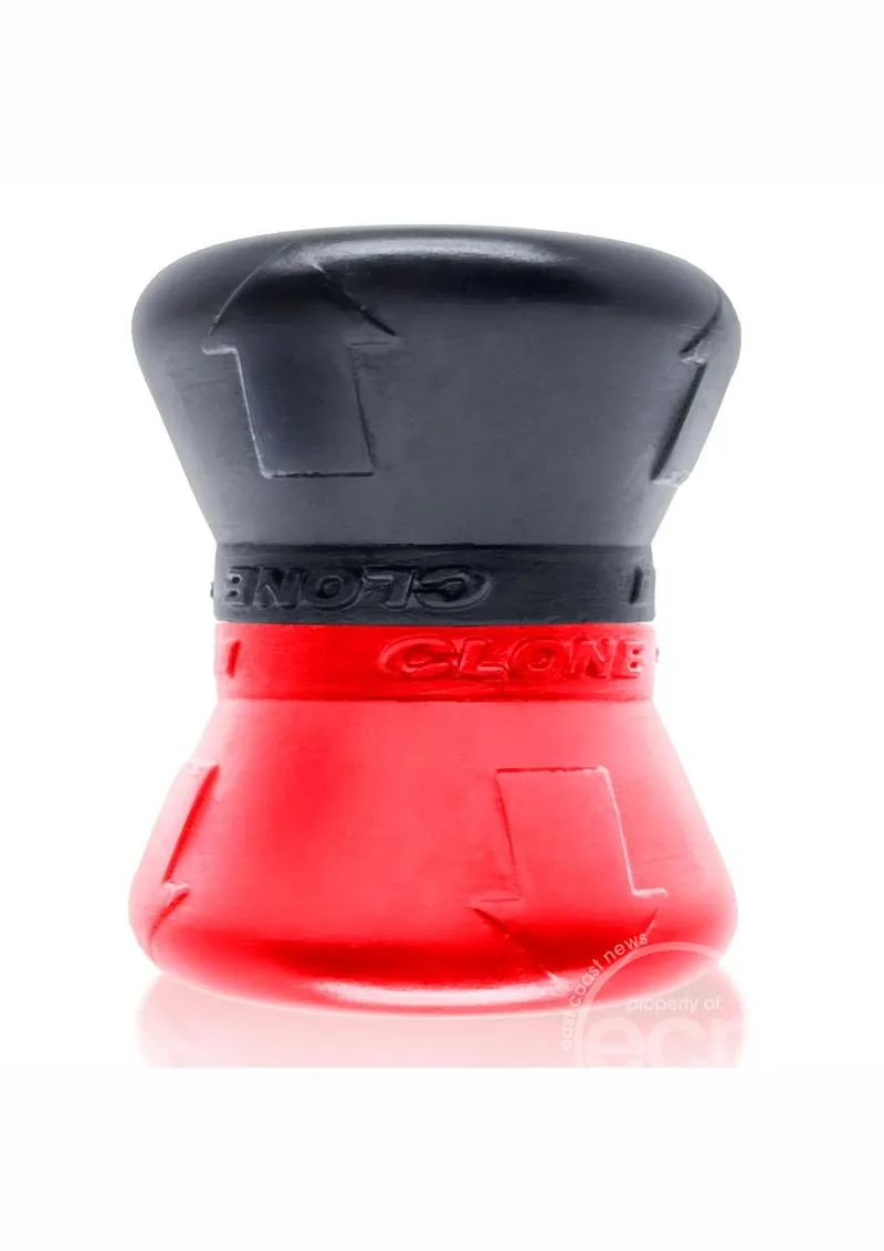 Clone Duo Silicone Ballstretcher (2 pack) - Red/Black