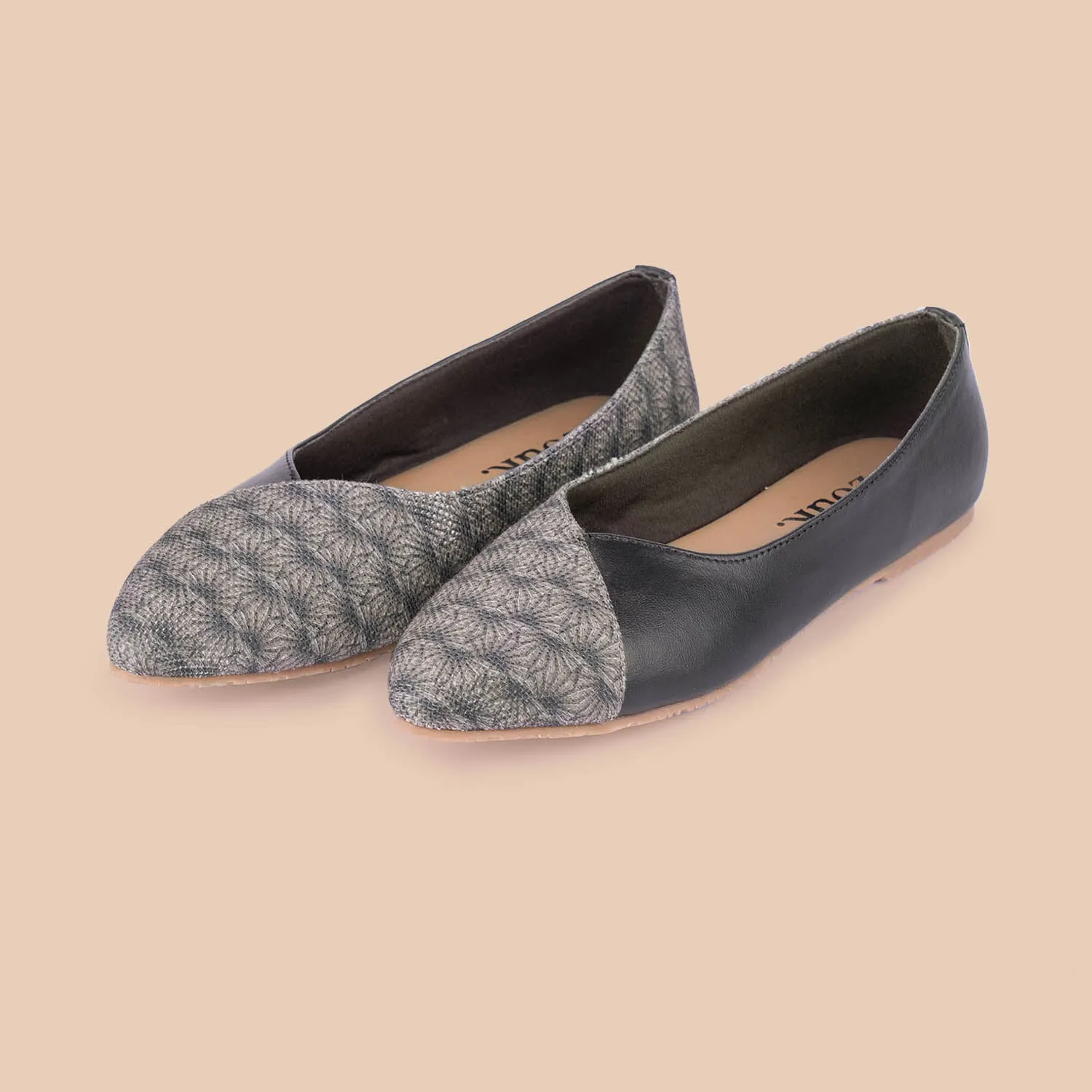 Coonoor Abstract (Black) Office Bellies