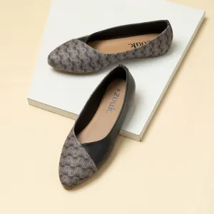 Coonoor Abstract (Black) Office Bellies
