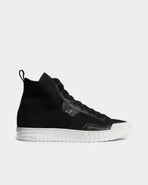 Court Canvas Black High Top Sneakers