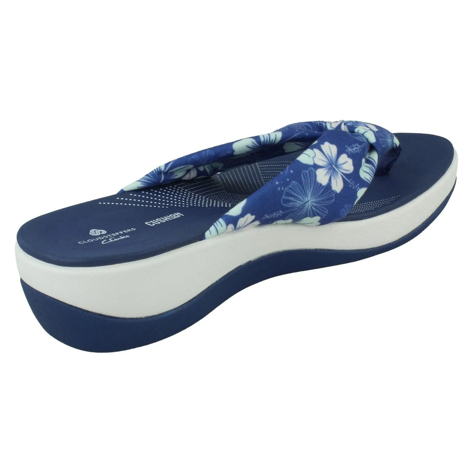 Cuzcare Women Best Flip-Flops Floral Memory Foam Beach Sandals