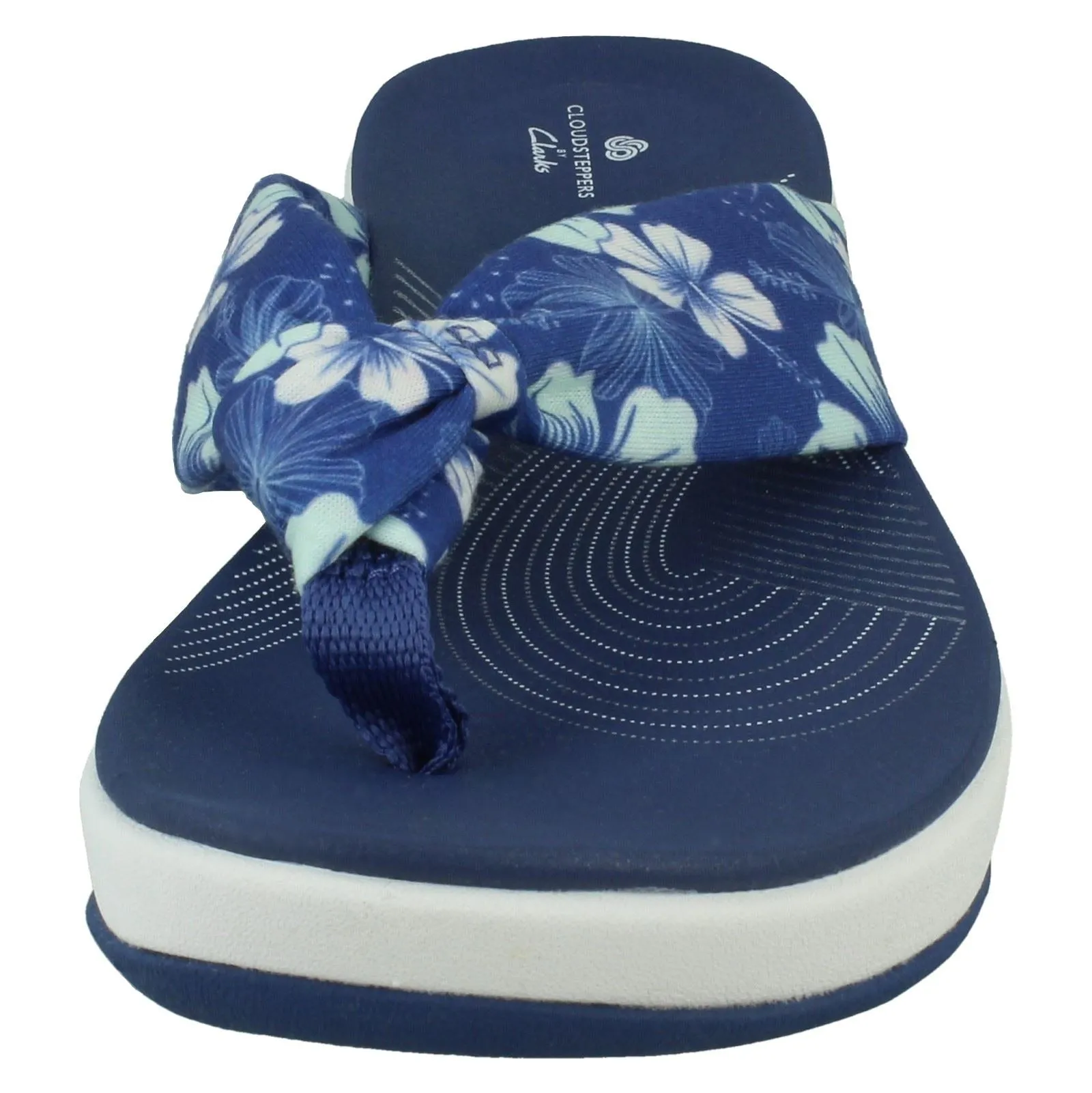 Cuzcare Women Best Flip-Flops Floral Memory Foam Beach Sandals