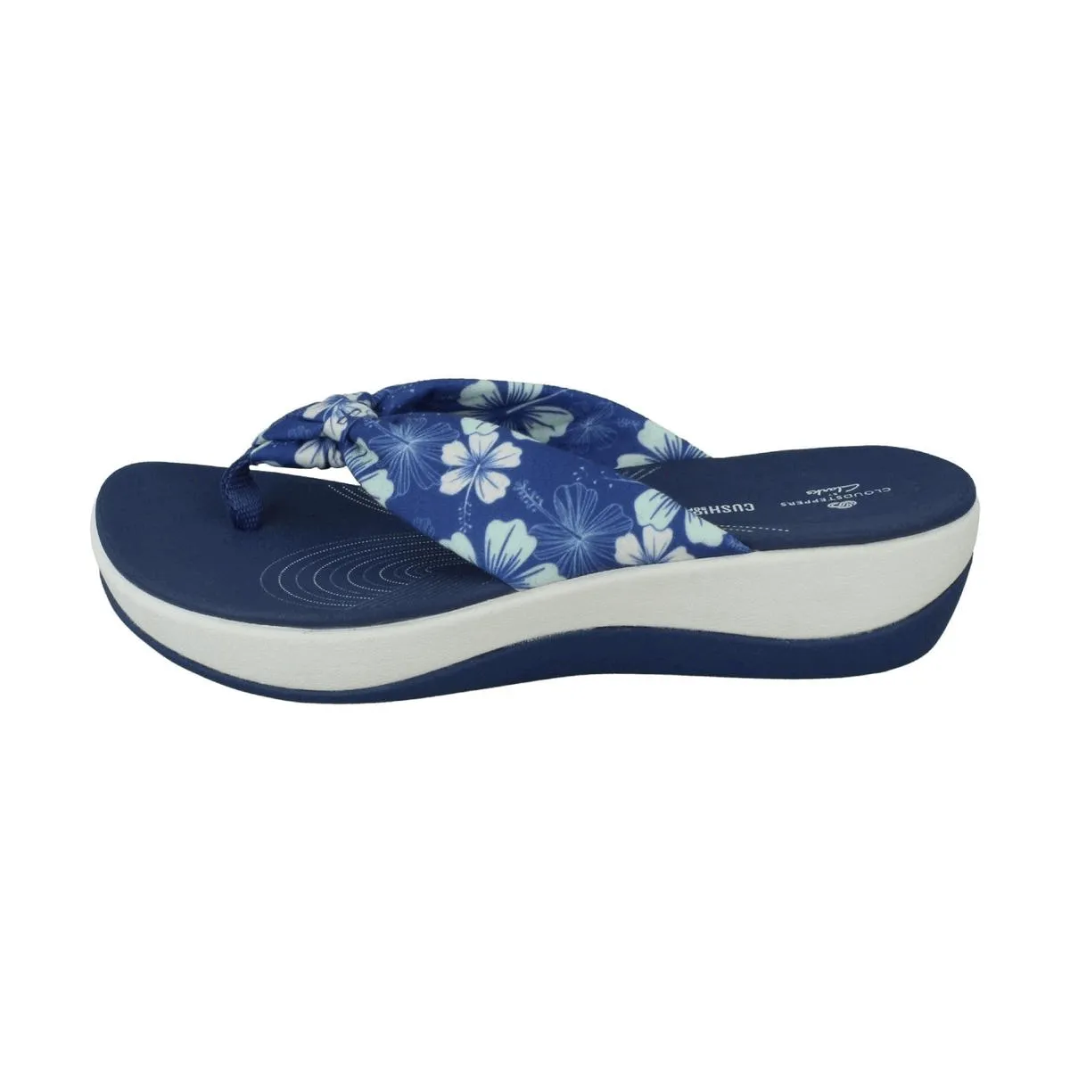 Cuzcare Women Best Flip-Flops Floral Memory Foam Beach Sandals