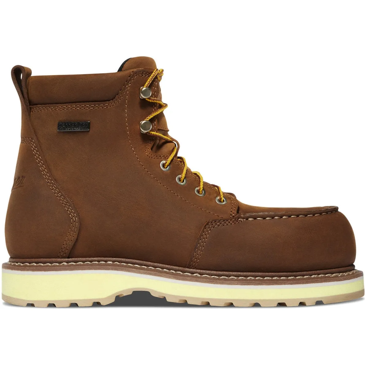 Danner Women's Cedar River 6" Aluminum Toe WP Work Boot -Brown- 14308