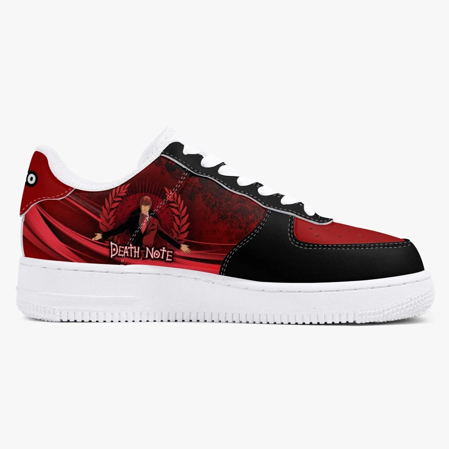 Death Note Light Yagami Red AF1 Anime Shoes