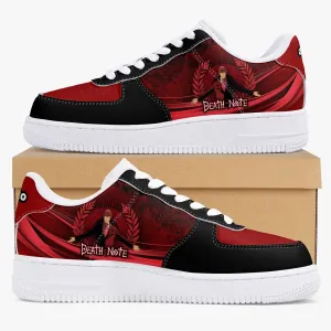 Death Note Light Yagami Red AF1 Anime Shoes