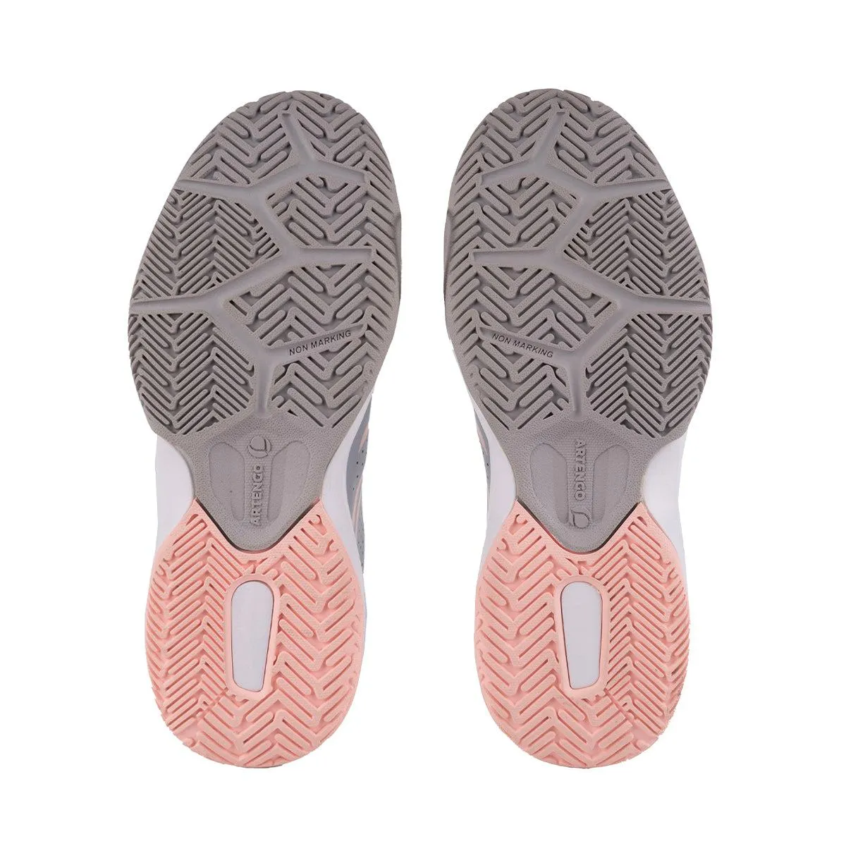 Decathlon Artengo Tennis Sport Shoes Leather Grey Colour For Kids