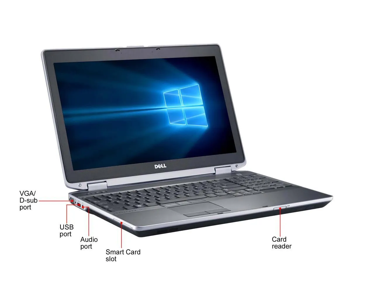 Dell Latitude E6530 15.6" Laptop | Intel Core i5-3320M @ 2.6GHz (3rd Gen), 8GB RAM, 256GB SSD, HDMI DVDRW Windows 10 Pro x64, Grade A (Dell Certified) - 1 Year Warranty