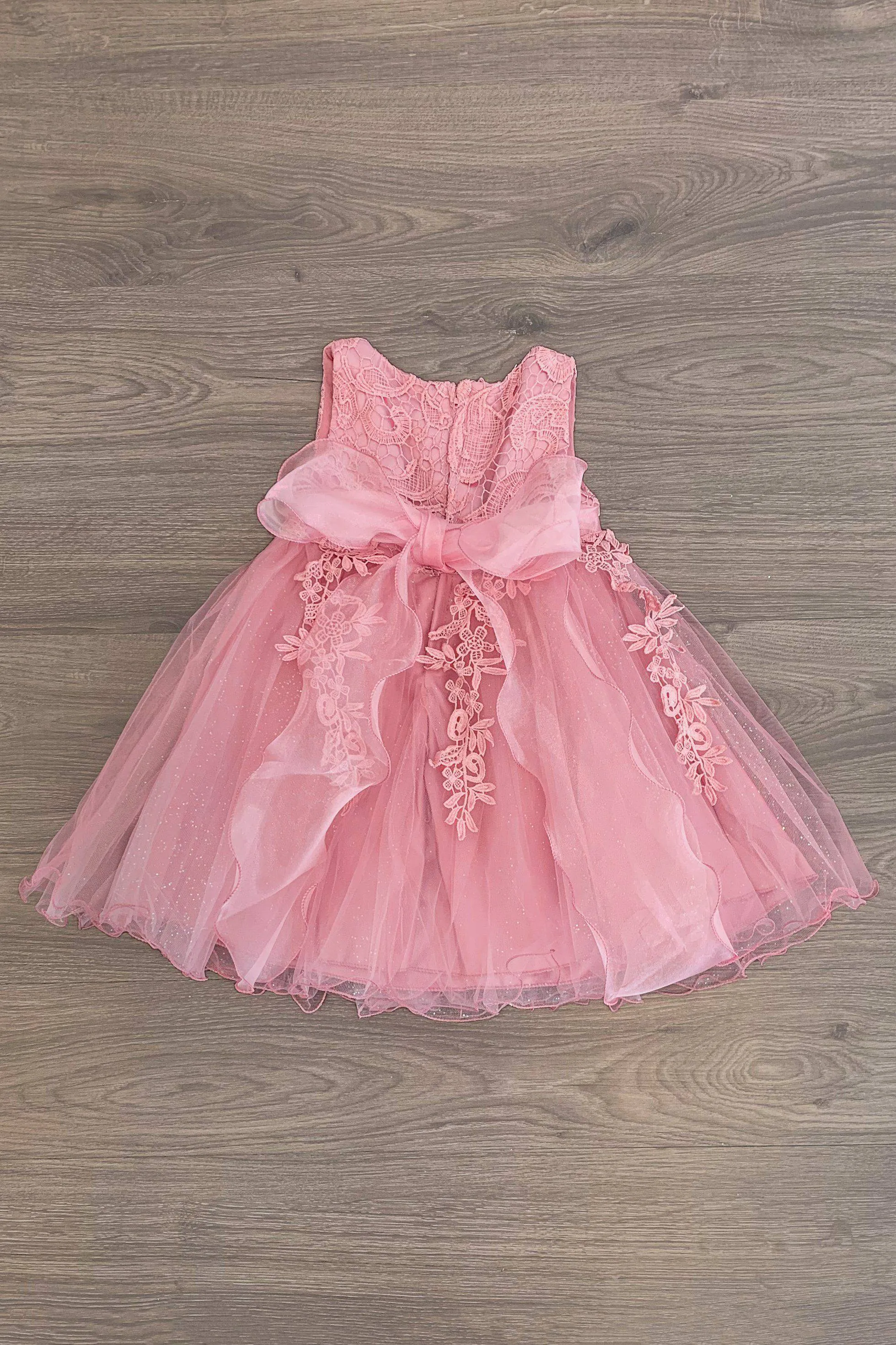 Deluxe Mauve Sparkle Dress